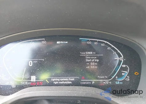 2021 BMW X3 Phev xDrive30E from USA, damaged, VIN 5UXTS1C04M9E30643